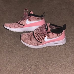 Pink sneakers